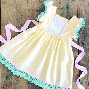 Cotton candy dress and unicorn dress combo